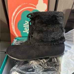 Jelly Beans Black Kids Boots